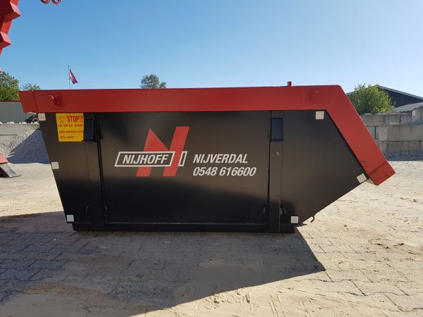 3m3 container groot | 4m³ container | Nijhoff Handel & Transport B.V.